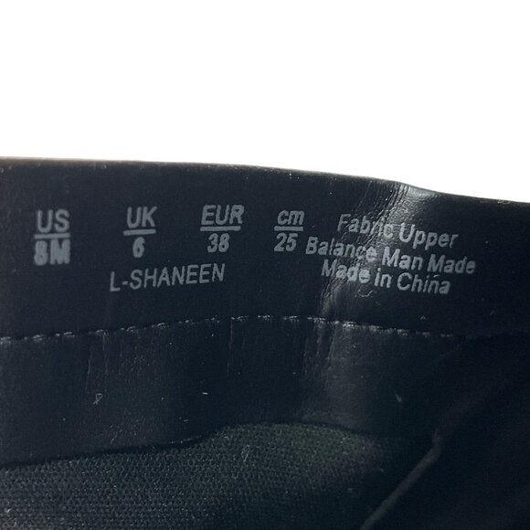 Franco Sarto Women's Black Leather Shaneen Peat Pointed Toe Ankle Booties Sz 8 - Picture 10 of 14